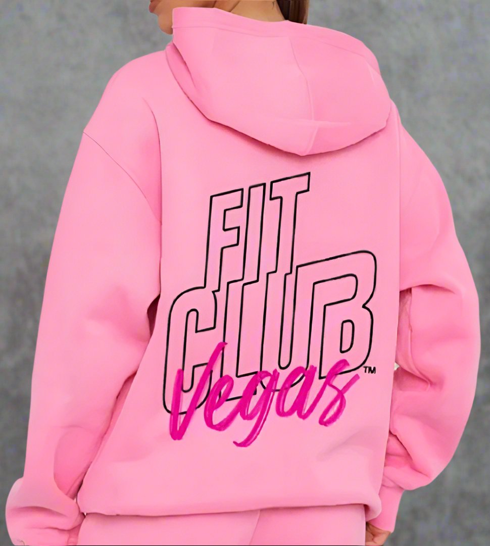Puff Print Hoodie – Fit Club LV 2