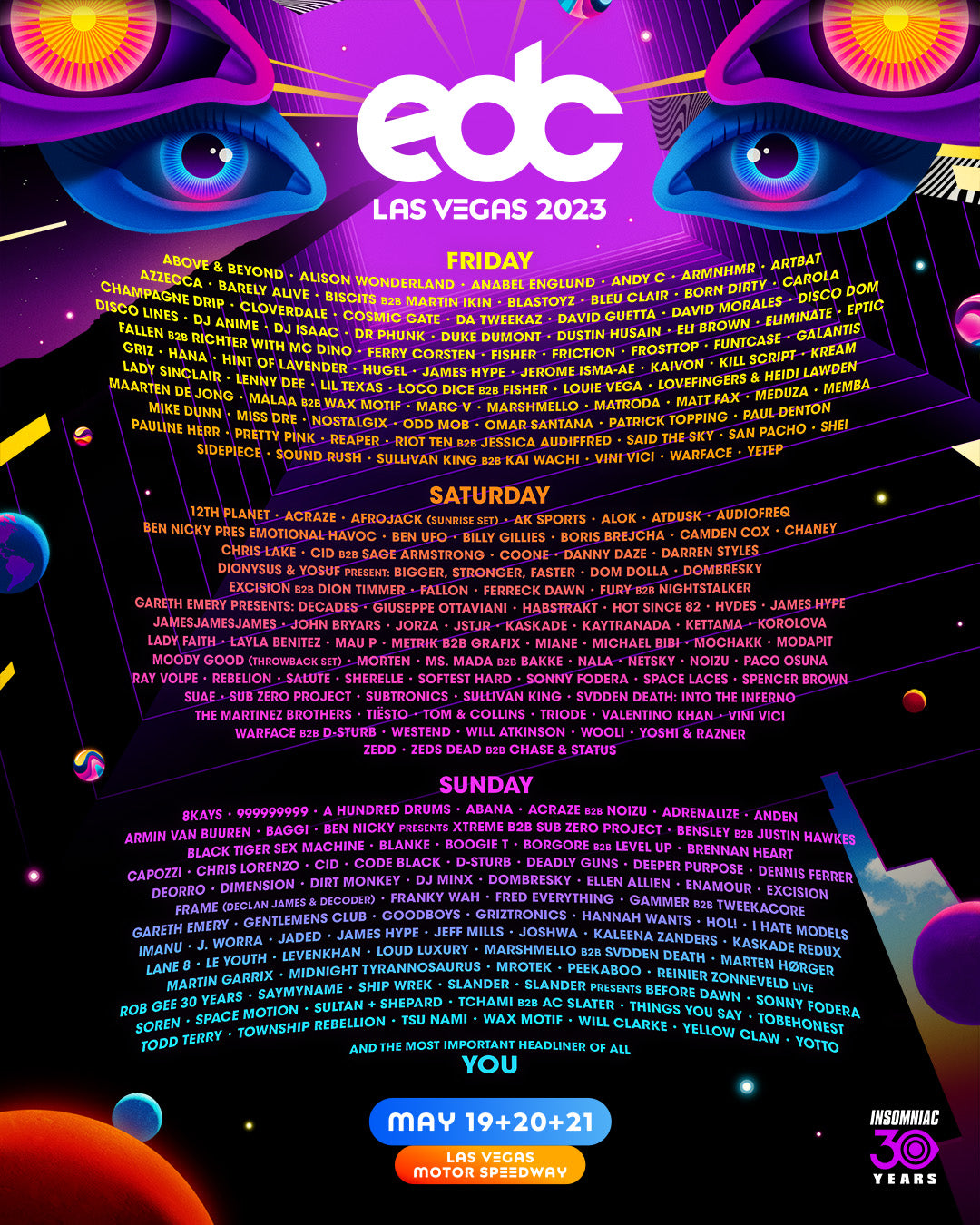 EDC Las Vegas 2023: Dates, Lineup, and Location