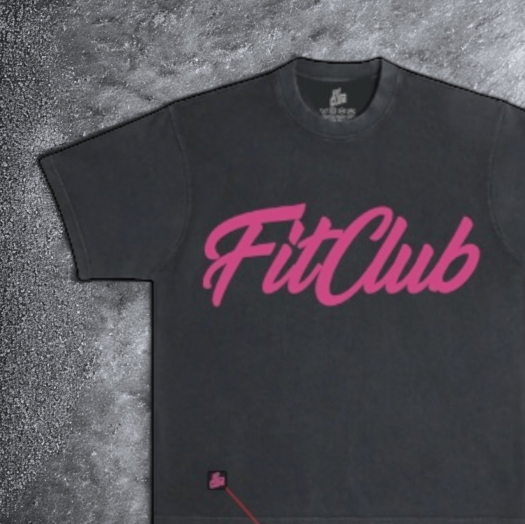 Oversize "Script" Tee