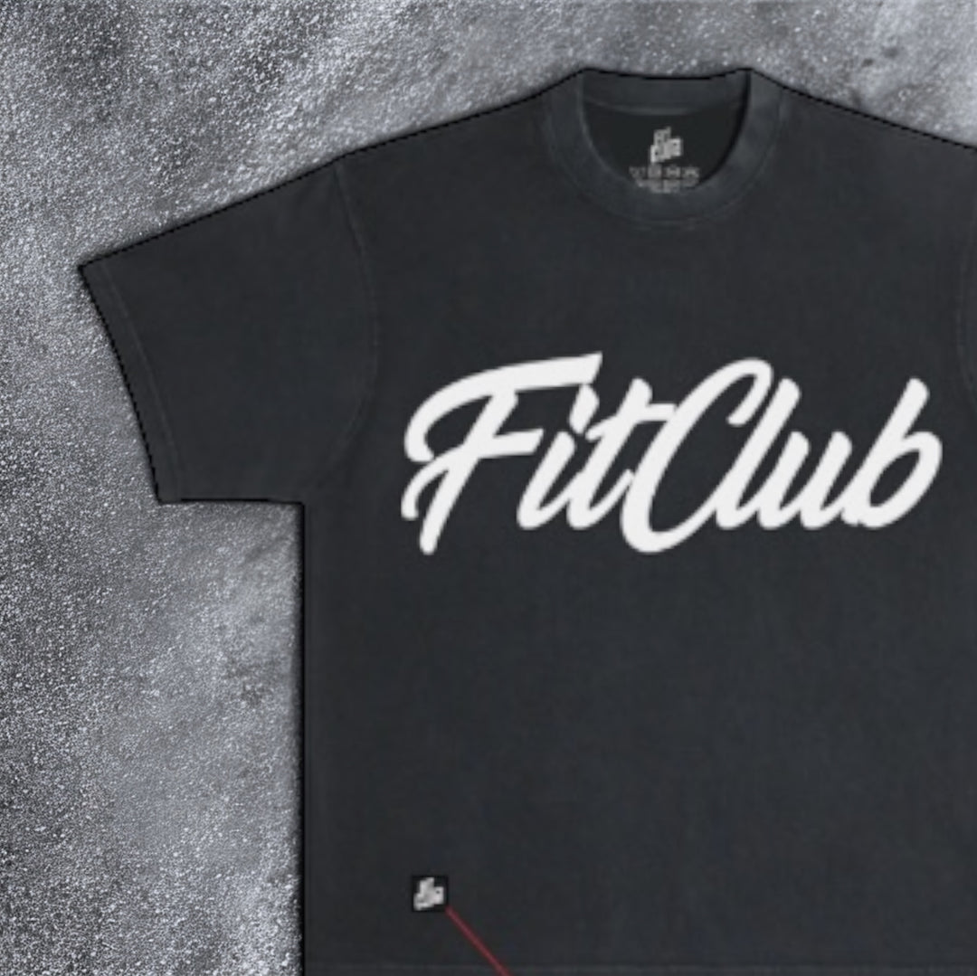 Oversize "Script" Tee